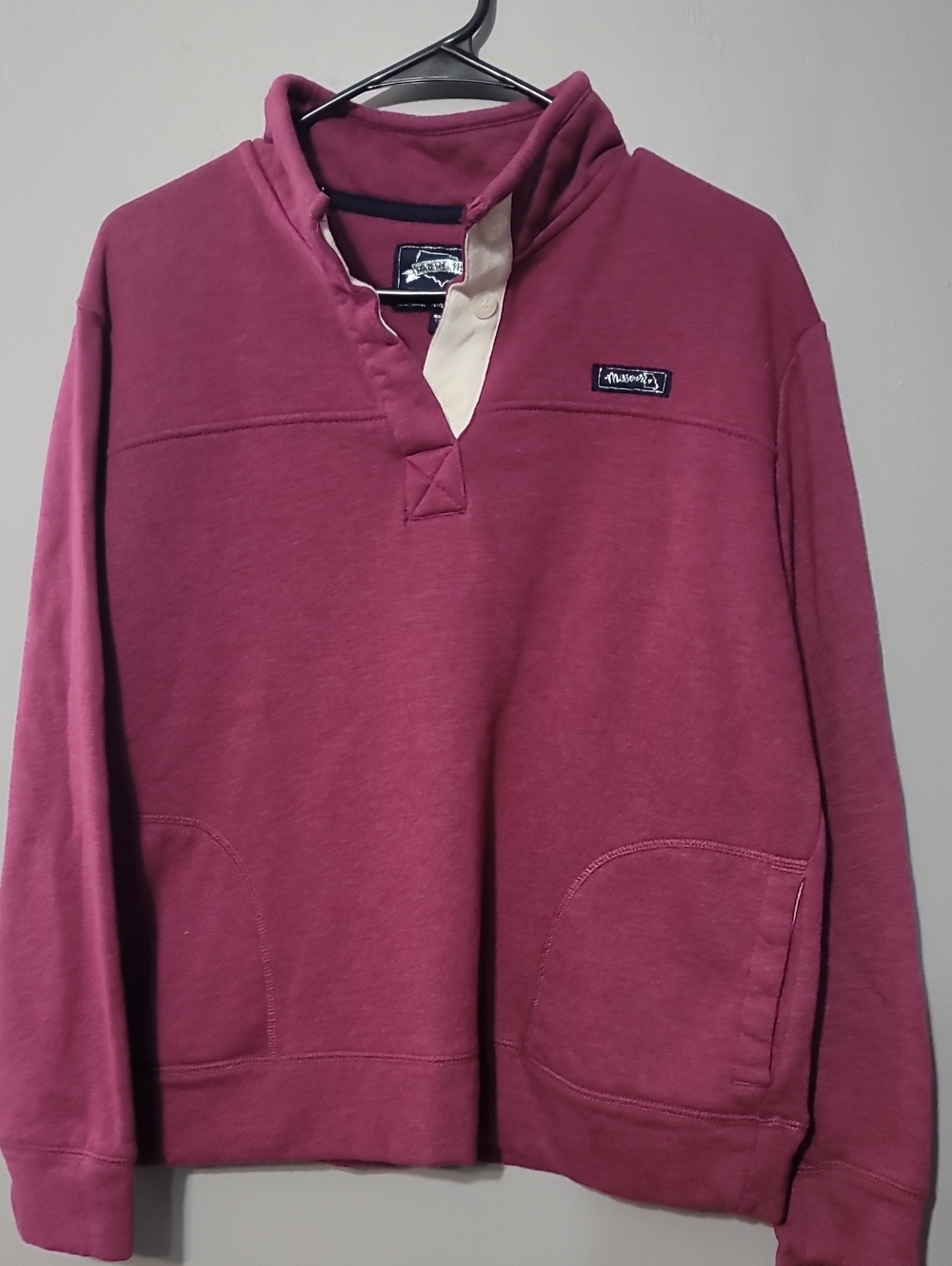 Women's Pullover Sweater in Burgundy
